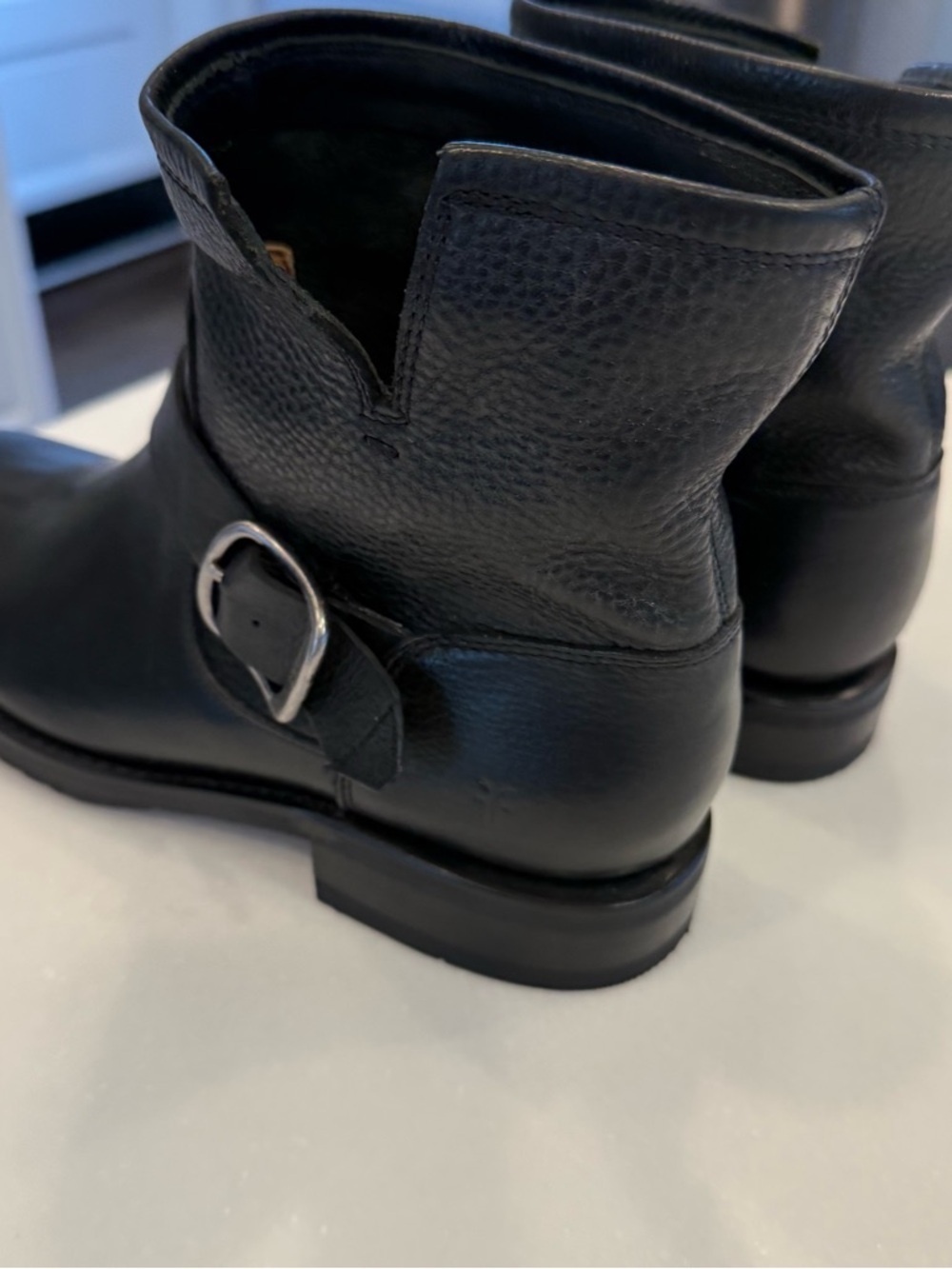 FRYE “Veronica Bootie” Women’s Oiled Leather Boot Black  Size: 7.5 NEW - Picture 11 of 14